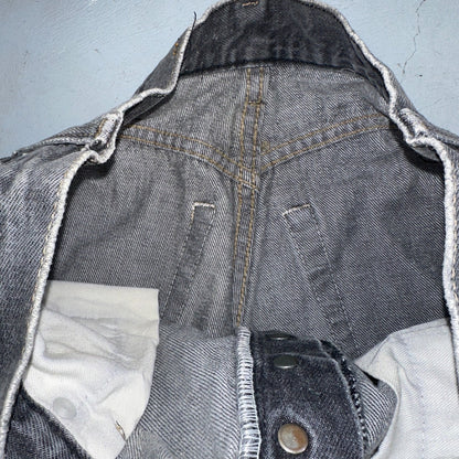 Levis 501 Vintage 80s USA XX Straight Leg Jeans Womens Faded Grey Wash Act 26x31
