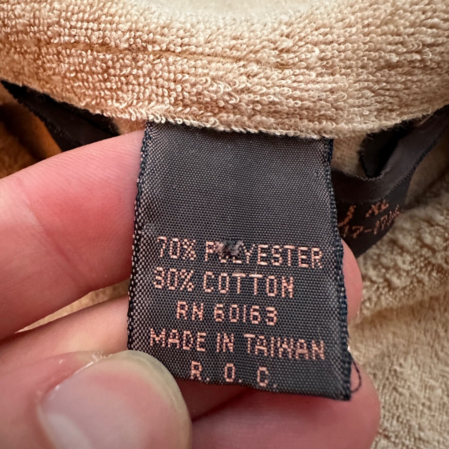 VTG Mens HUK-A-POO 70s Terry Cloth Knit Polo Shirt Rockabilly XL 1970s Cotton