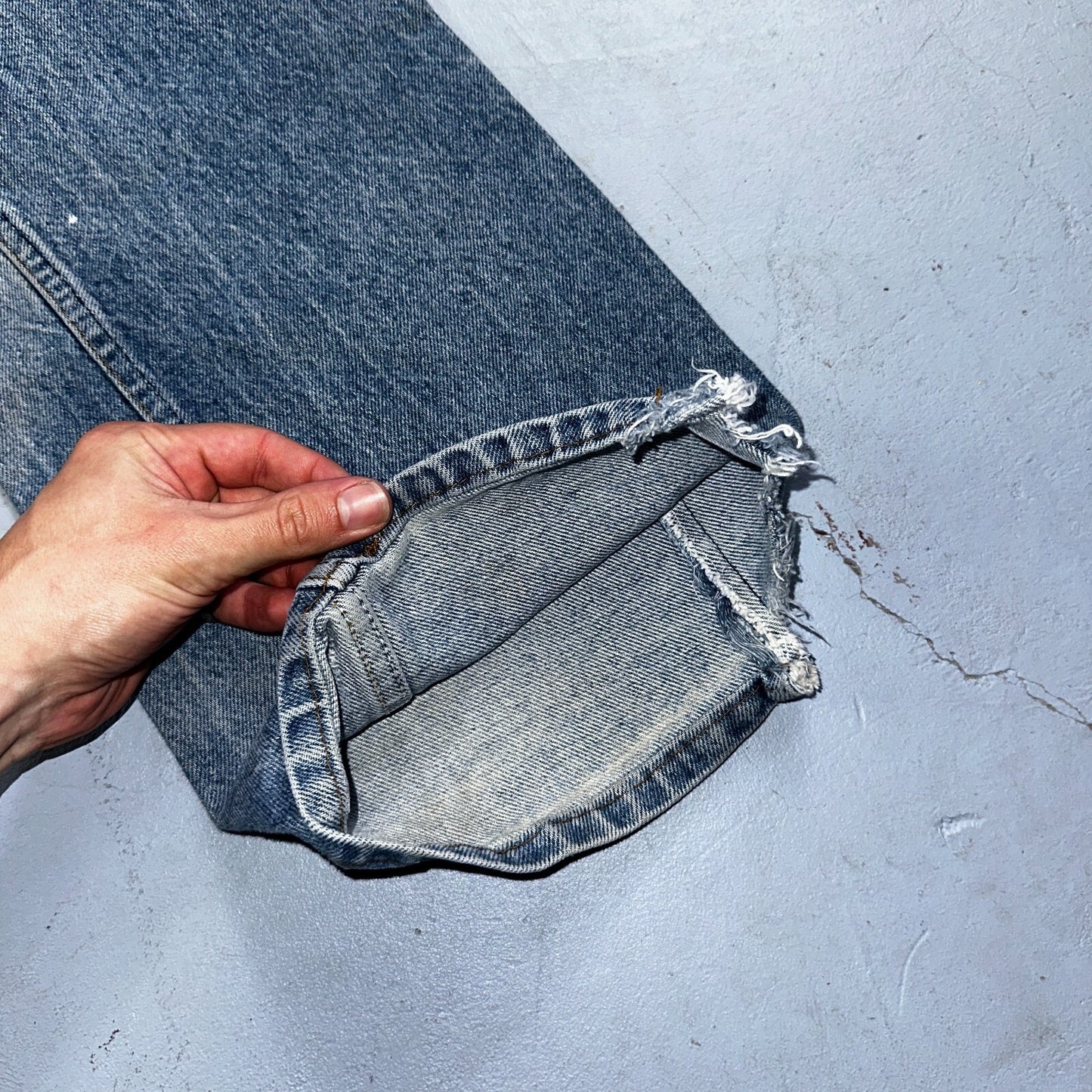 Levis 517 VTG 70s 80s 20517 Bootcut Blue Jeans Size 36x32 USA Orange Tab 33x30