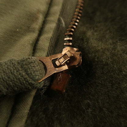 VTG 70s USN US Navy Military A-2 Intermediate Cold Weather Deck Jacket Small A2