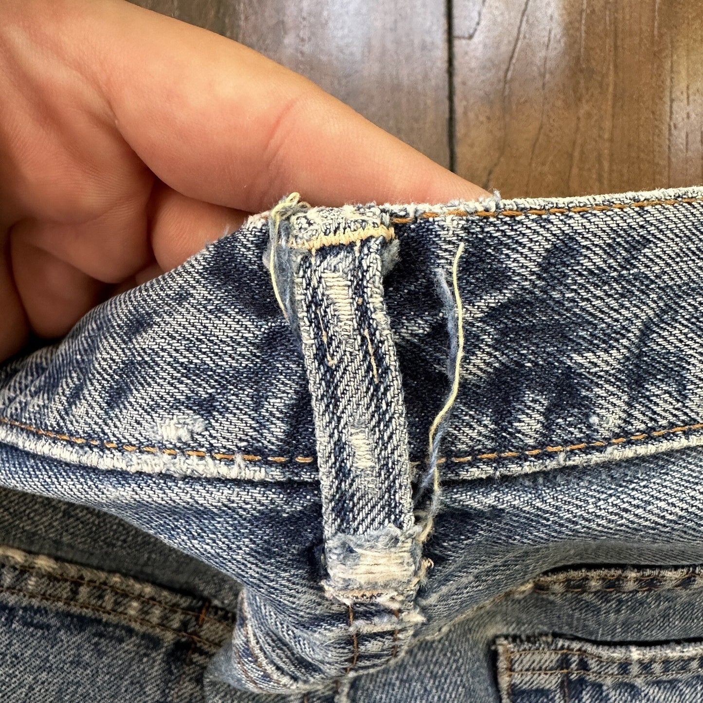 Vintage LEVIS 501XX Jeans Big E 1960s Denim Redline Selvedge 29x29 USA 60s 70s