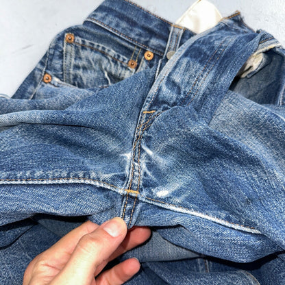 Levis 501 Big E Vintage 60s Redline Selvedge USA XX 1960s Jeans 66 Act 26x27
