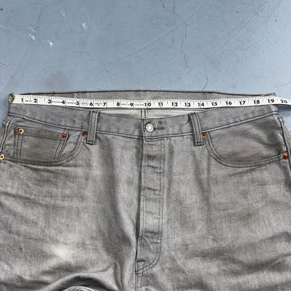 Levis 501 Vintage Y2K XX Straight Leg Jeans 40x30 Gray Wash 2000s Act 38x27