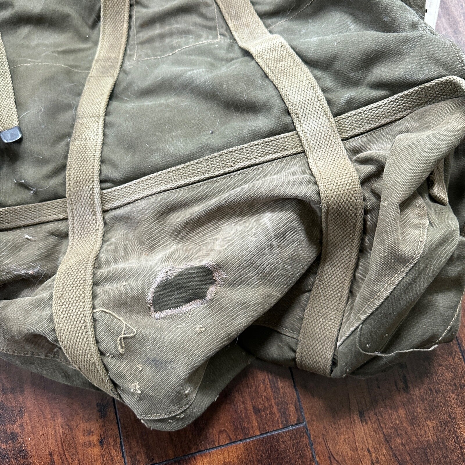 VTG WWII US Army JQD 88B Mountain Div Rucksack Backpack WW2 AVERY 1943
