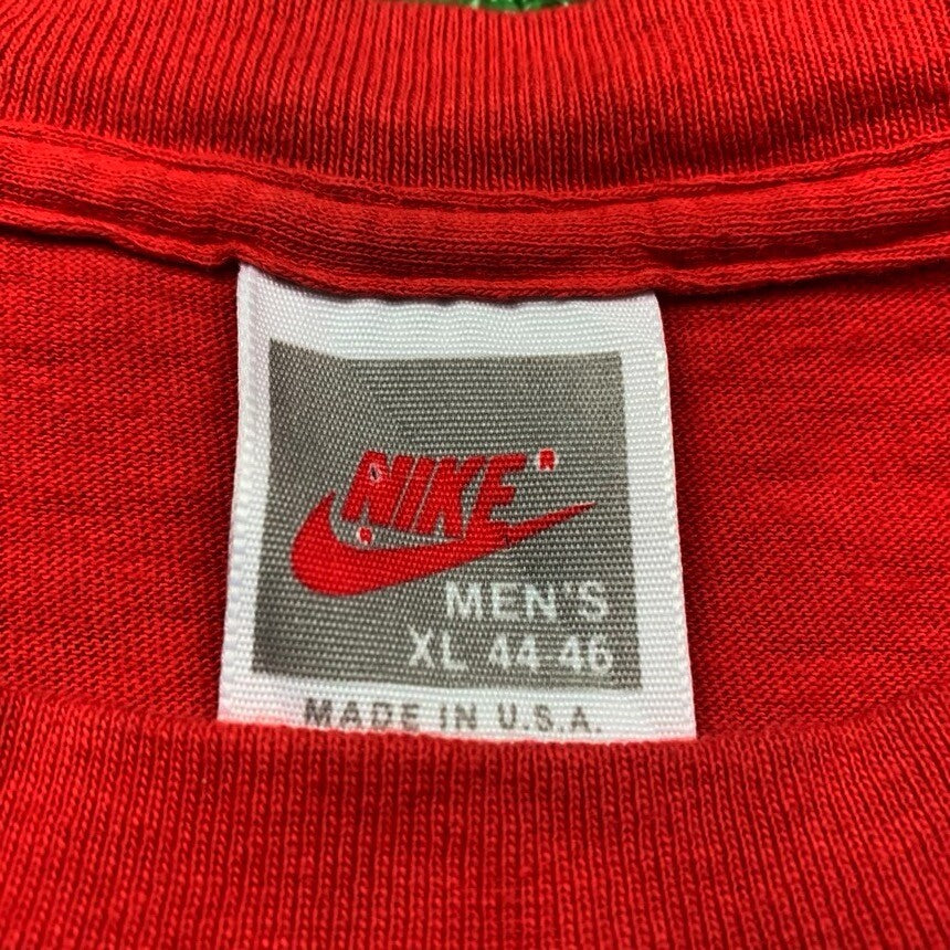 Vintage Nike T Shirt USA 90s Eagles Rare Track And Field Marathon Oregon Geisha