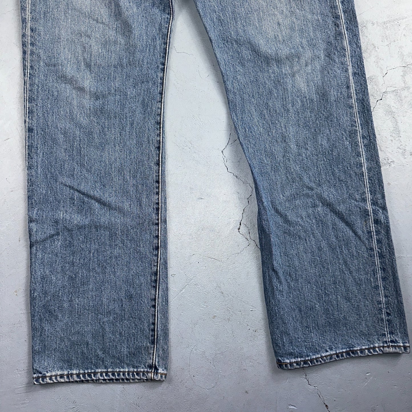 Levis 501 Vintage Y2K 90s XX Straight Leg Jeans Blue Light Wash 38x34 Act 37x34