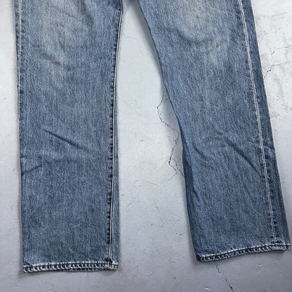 Levis 501 Vintage Y2K 90s XX Straight Leg Jeans Blue Light Wash 38x34 Act 37x34