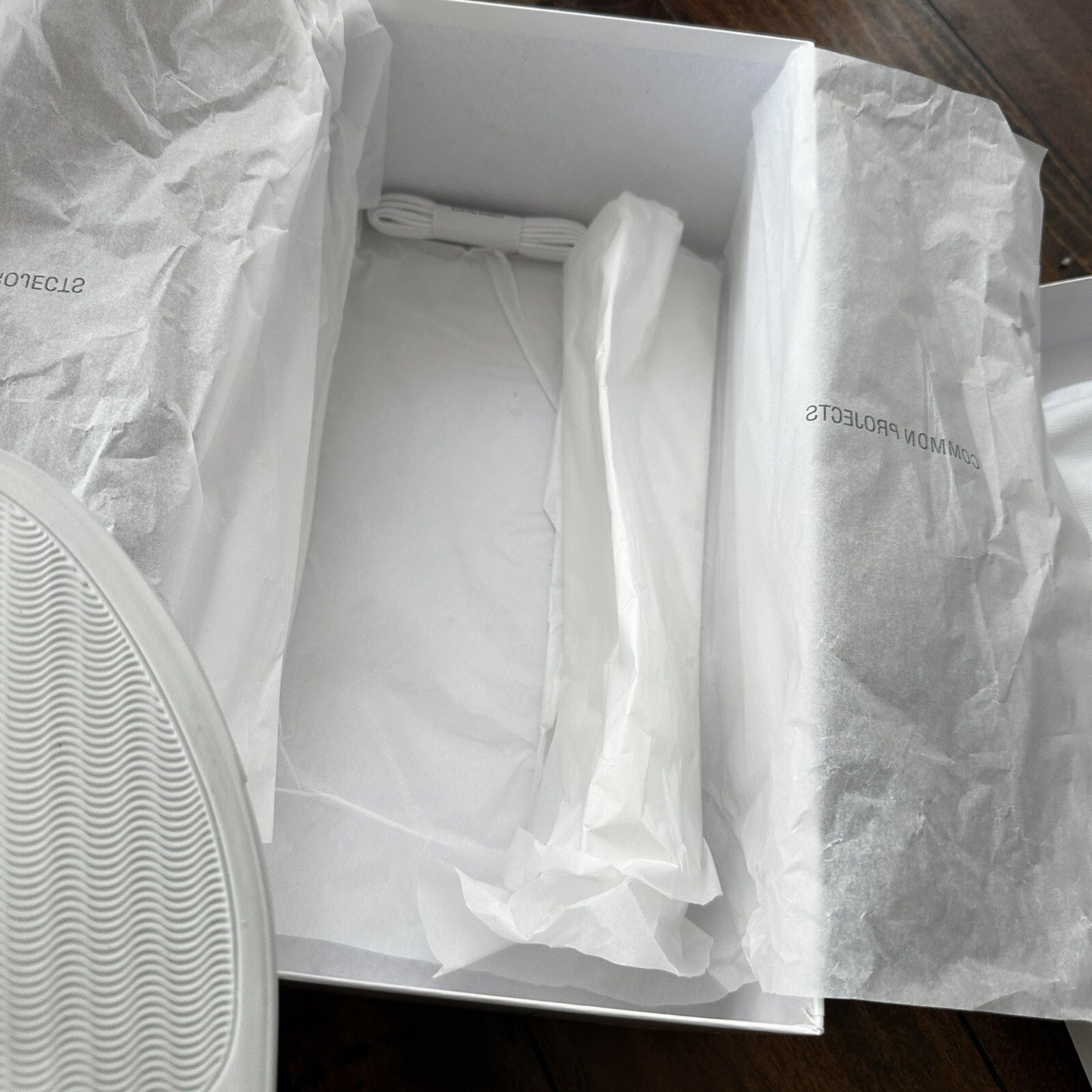 Common Projects Men's White Achilles 40 Low-Top Sneakers Shoes 100% Authentic