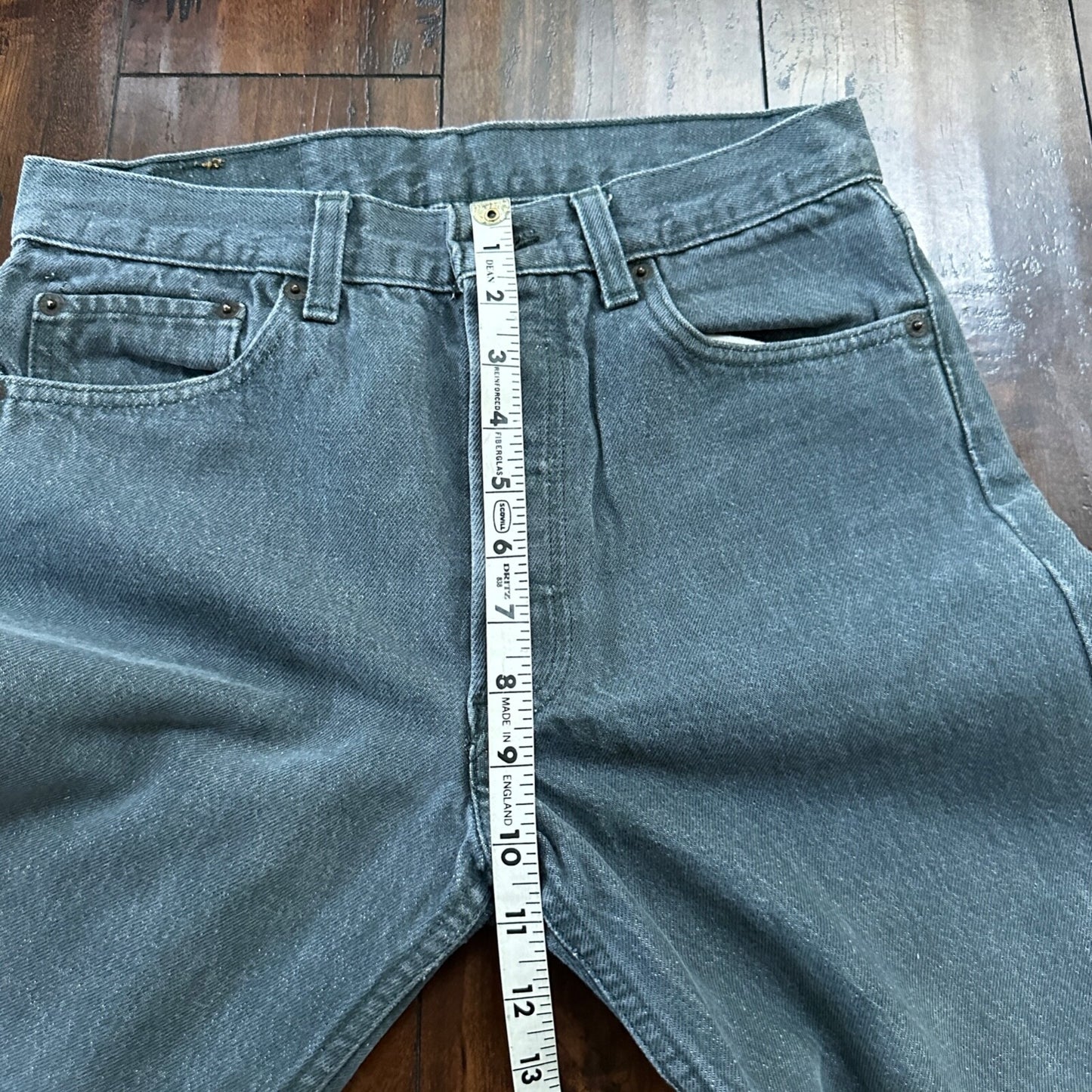 VTG 90s Levis 501 Button Fly 29x32 USA Tag Jeans Straight Wash Blue XX Act 28x30