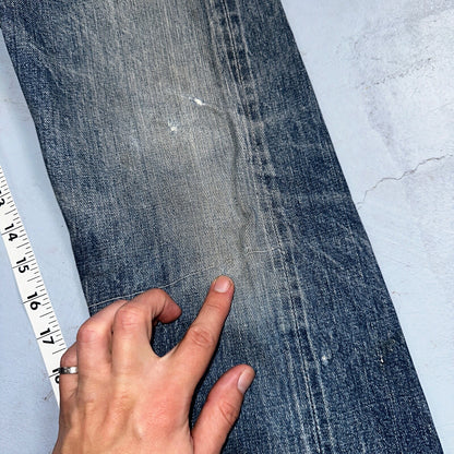 Levis 501 Big E Vintage 60s Redline Selvedge USA XX 1960s Jeans 66 Act 26x25