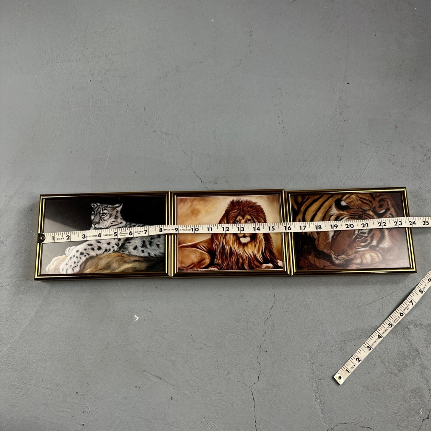 Home Interiors Tiger Framed Picture Toni Woolsey Local Oregon Artist Cats