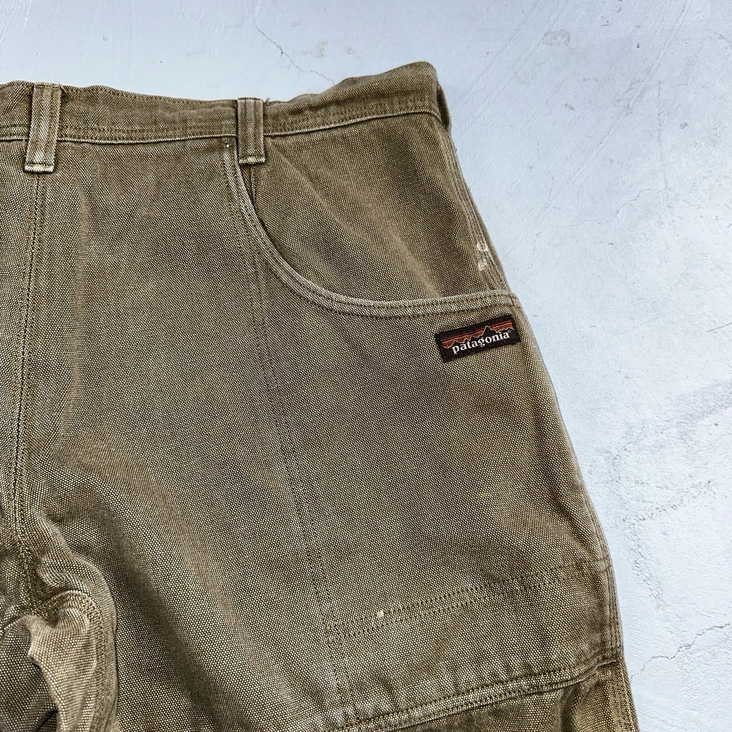 Patagonia Iron Forge Hemp Canvas Double Knee Brown Pants Mens 38 X 31 55296 40