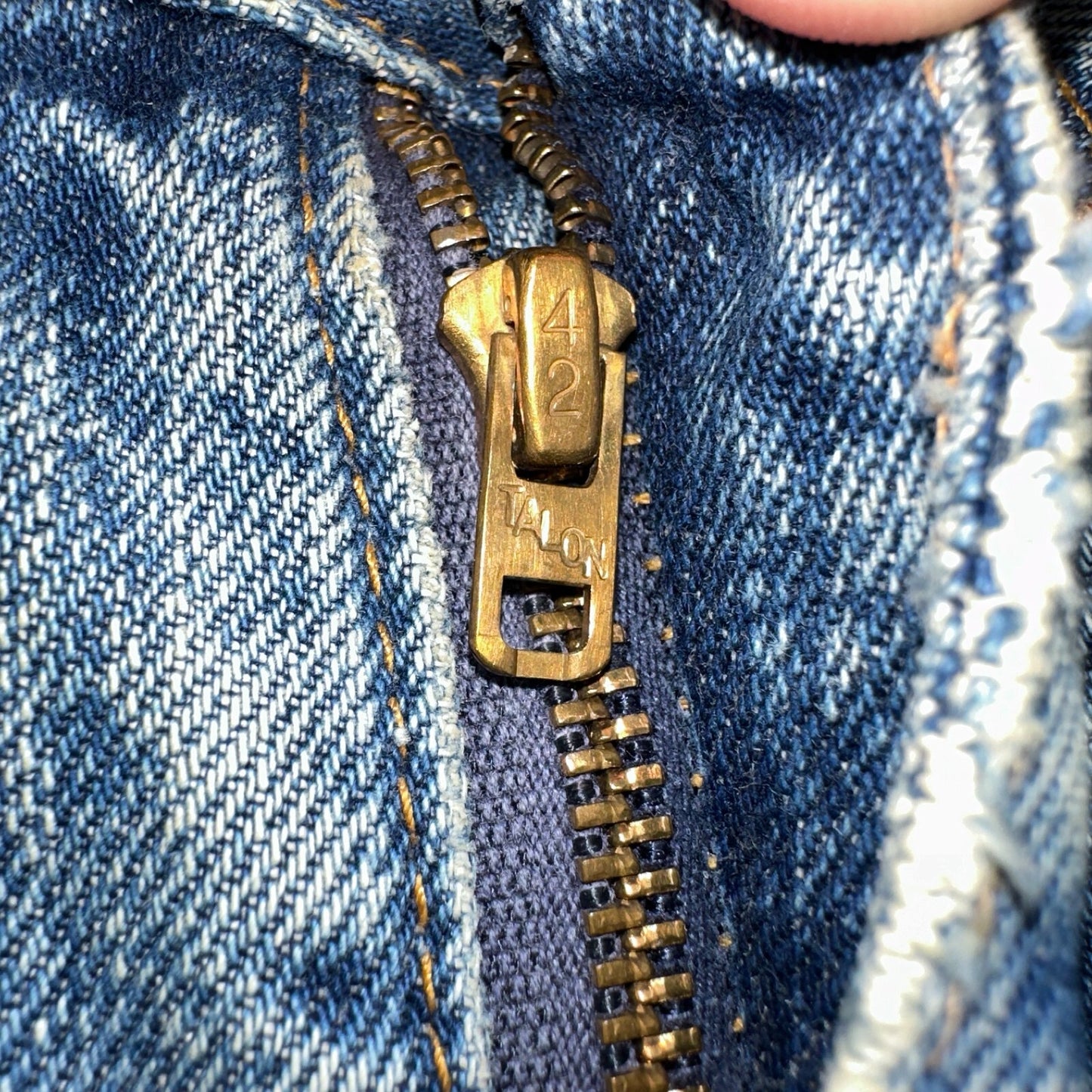 Vintage LEVIS 505 Jeans Big E 1960s Denim 30x26 USA 60s 501 502 Talon Zipper