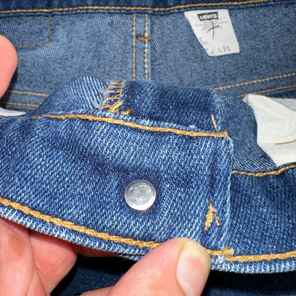 Levis 517 Vintage 90s USA Orange Tab Bootcut Flare Blue Jeans 38x31 Act 36x29