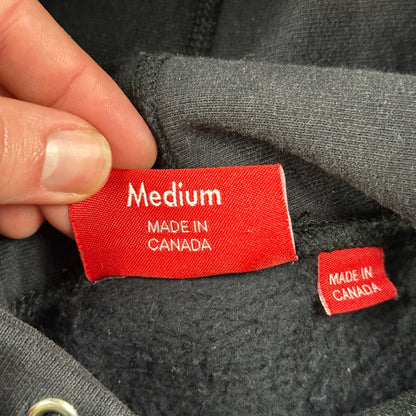 Supreme Araki Rose Hooded Sweatshirt Black Size Medium Hoodie FW16 2016