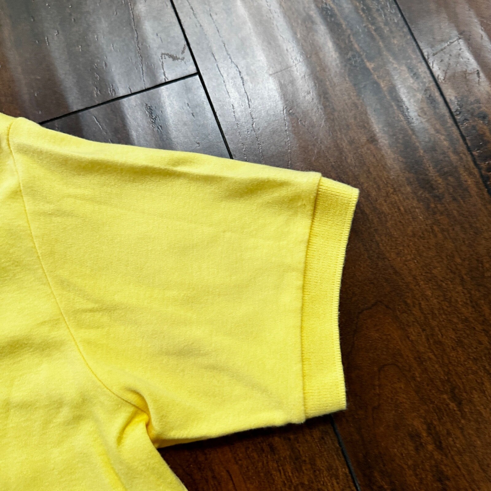 Vintage Polo Ralph Lauren Shirt Mens Medium Yellow 90’s basic classic