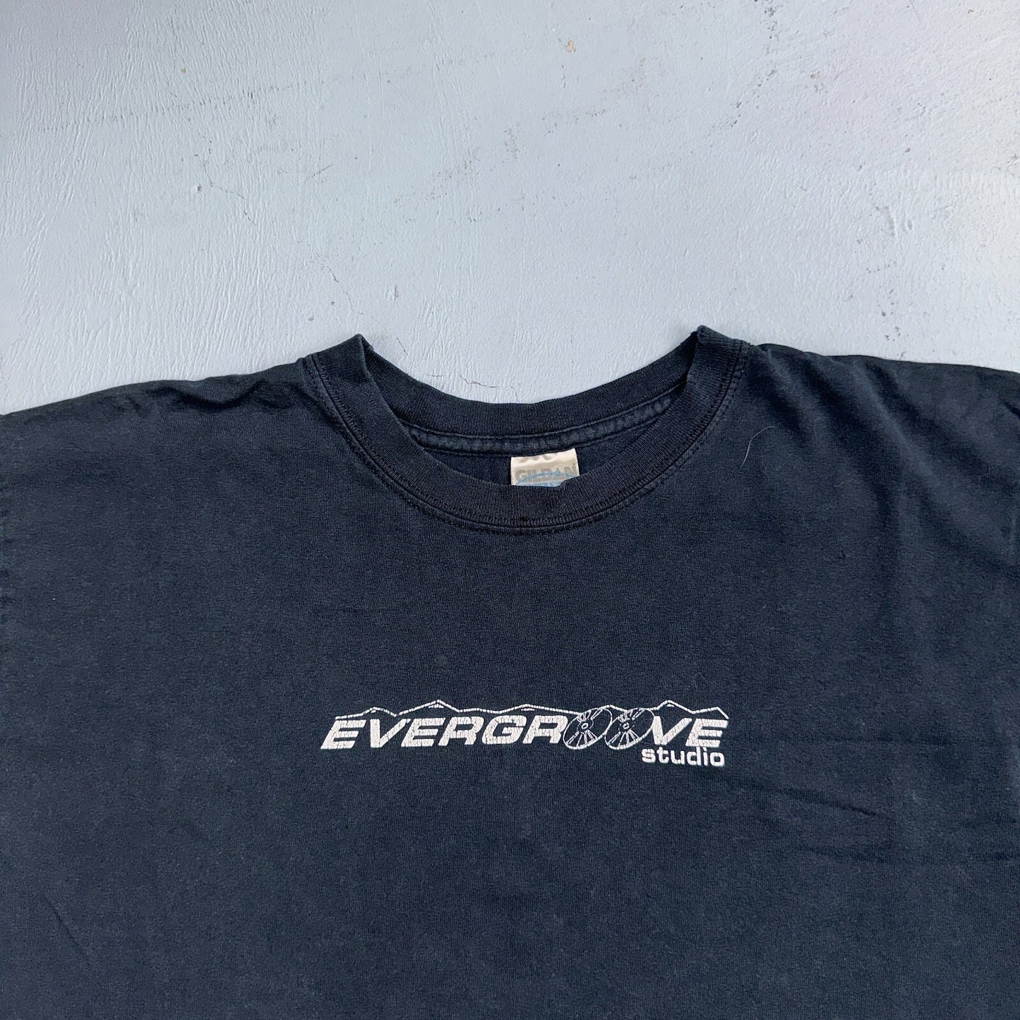Evergroove Studios Rare Y2K VTG T Shirt Colorado Music Band Production Grammy