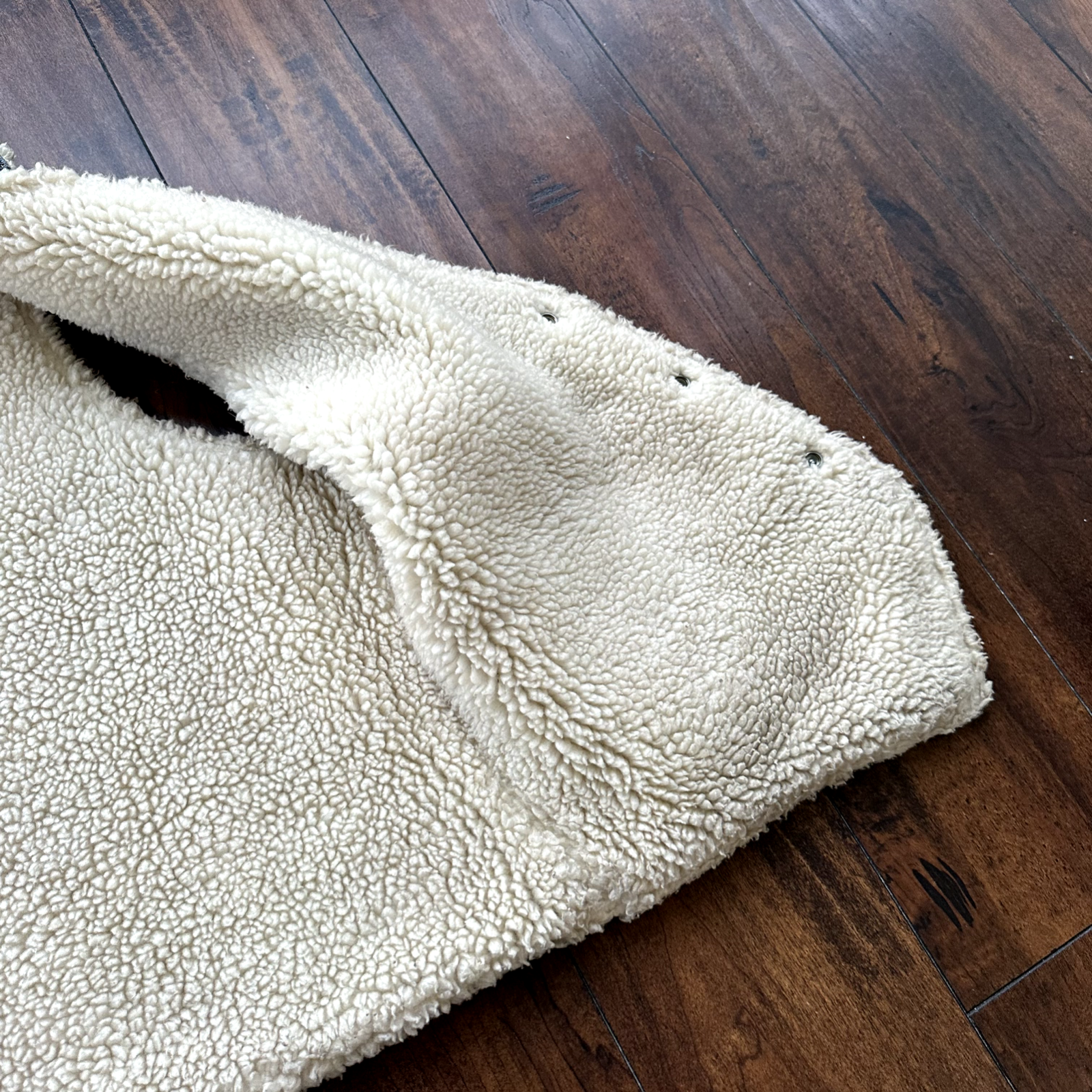 Vintage Levis Denim Sherpa Lined Vest Blue Jean Jacket 70s Orange Tab Medium