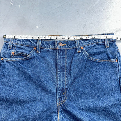 Levis 505 Vintage 90s USA Orange Tab Jeans 38x34 Blue Med Wash 501 Act 36x34
