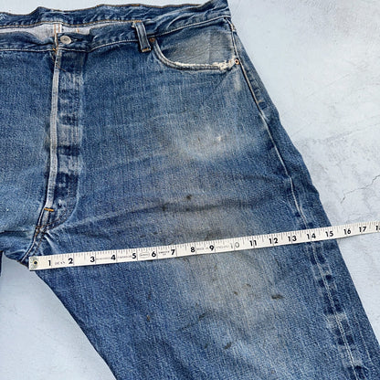 Levis 501 Vintage 70s SS Redline Selvedge USA XX Jeans Med Wash 48x30 Act 44x24