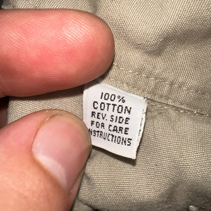 Vintage Abercrombie & Fitch Shirt Mens XL Safari 50s 60s Combed Cotton Hiking