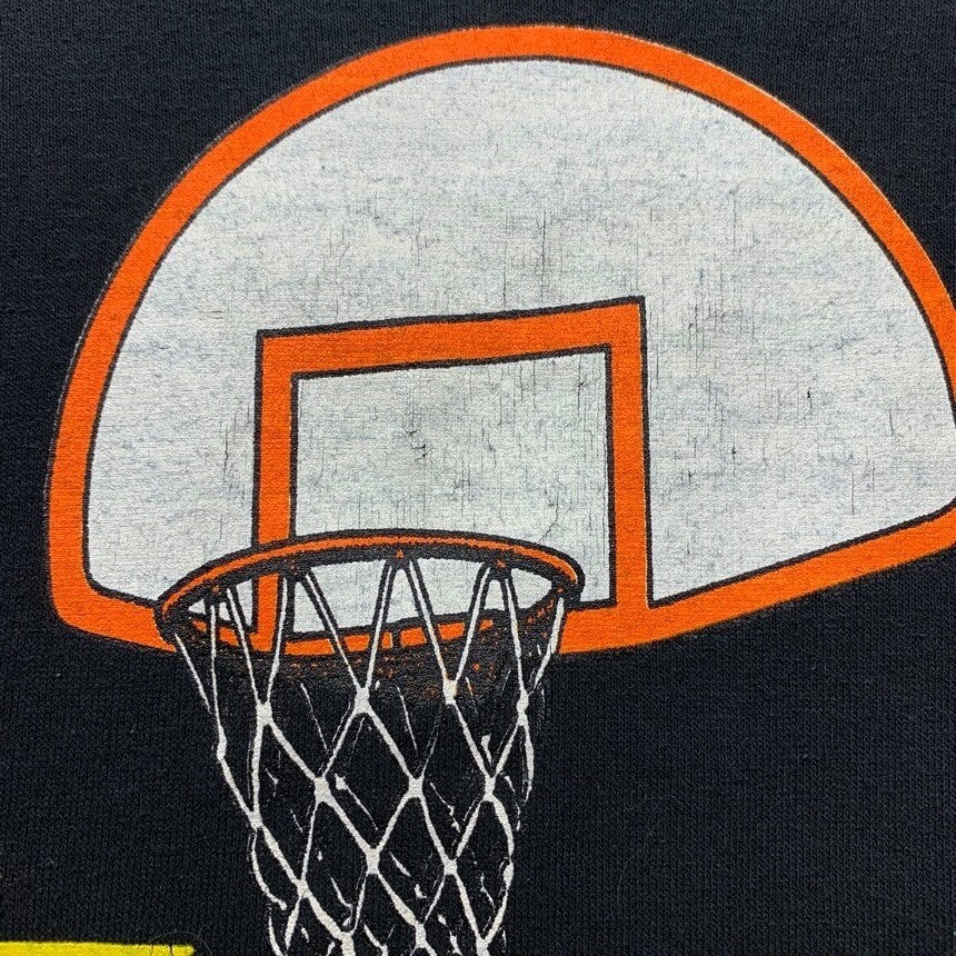 Vintage Nike T Shirt USA Rare Basketball Jordan Funny Owl Shot Cartoon Rap 90s