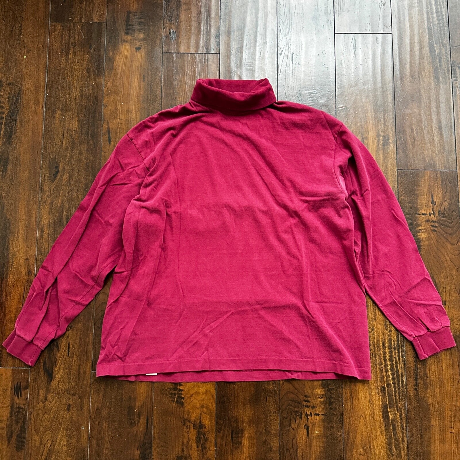 Jockey XL USA Vintage T Shirt Single Stitch lot of 2 White Maroon 1990s 90s Golf