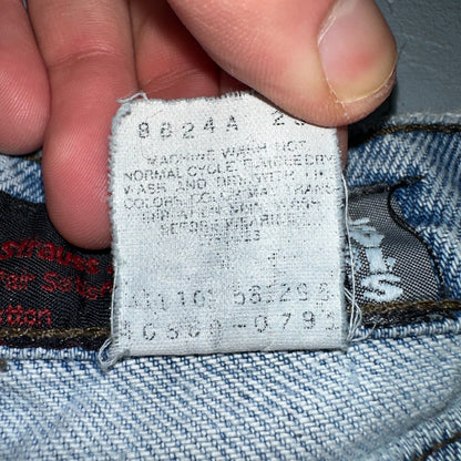 Levis Jeans VTG Mens 32x30 Silver Tab Loose Y2K Light Wash 90s Grunge Act 30x29