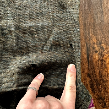 Antique 1920s Green Stripe Wool Bathing Suit Women Swimsuit Art Deco 20s 30s