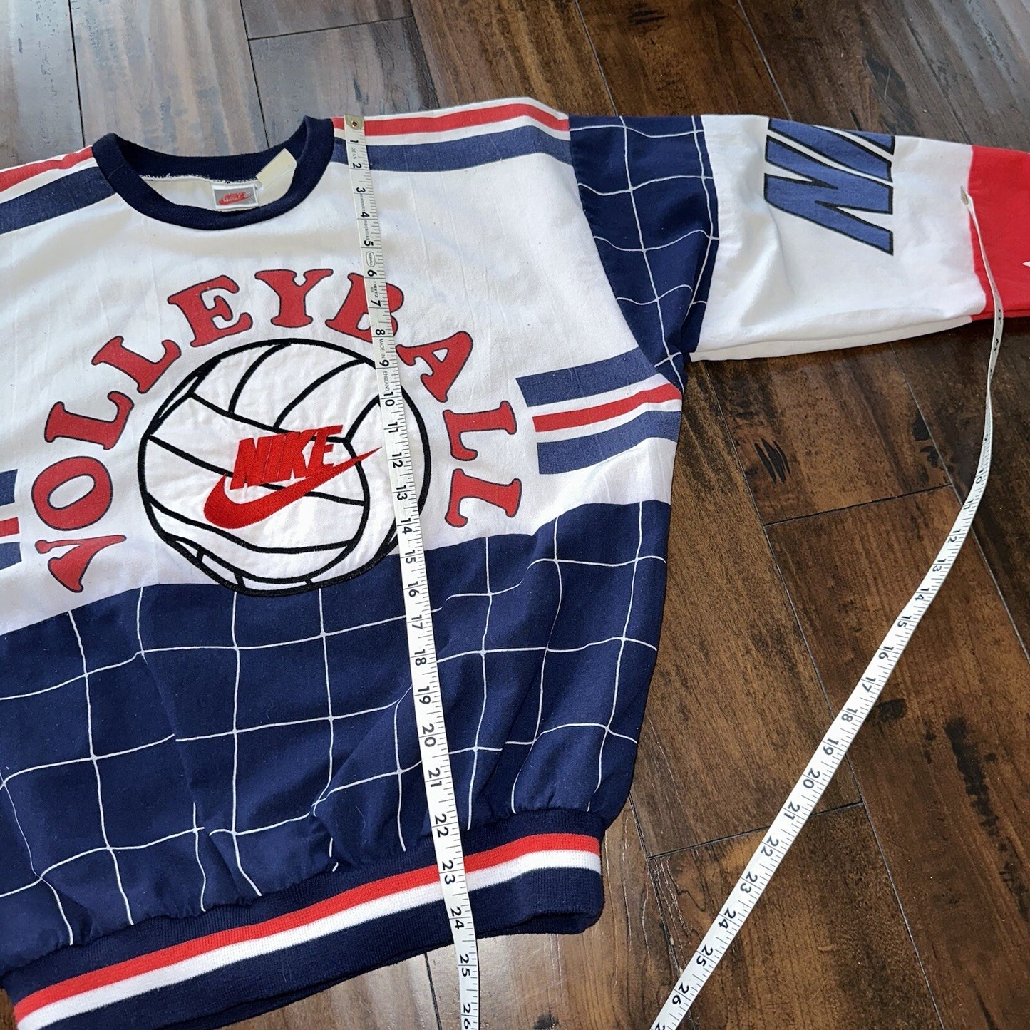 Nike Vintage Sweatshirt T Shirt Volleyball 80s Jumper Sports Jordan Rap 90s Cool