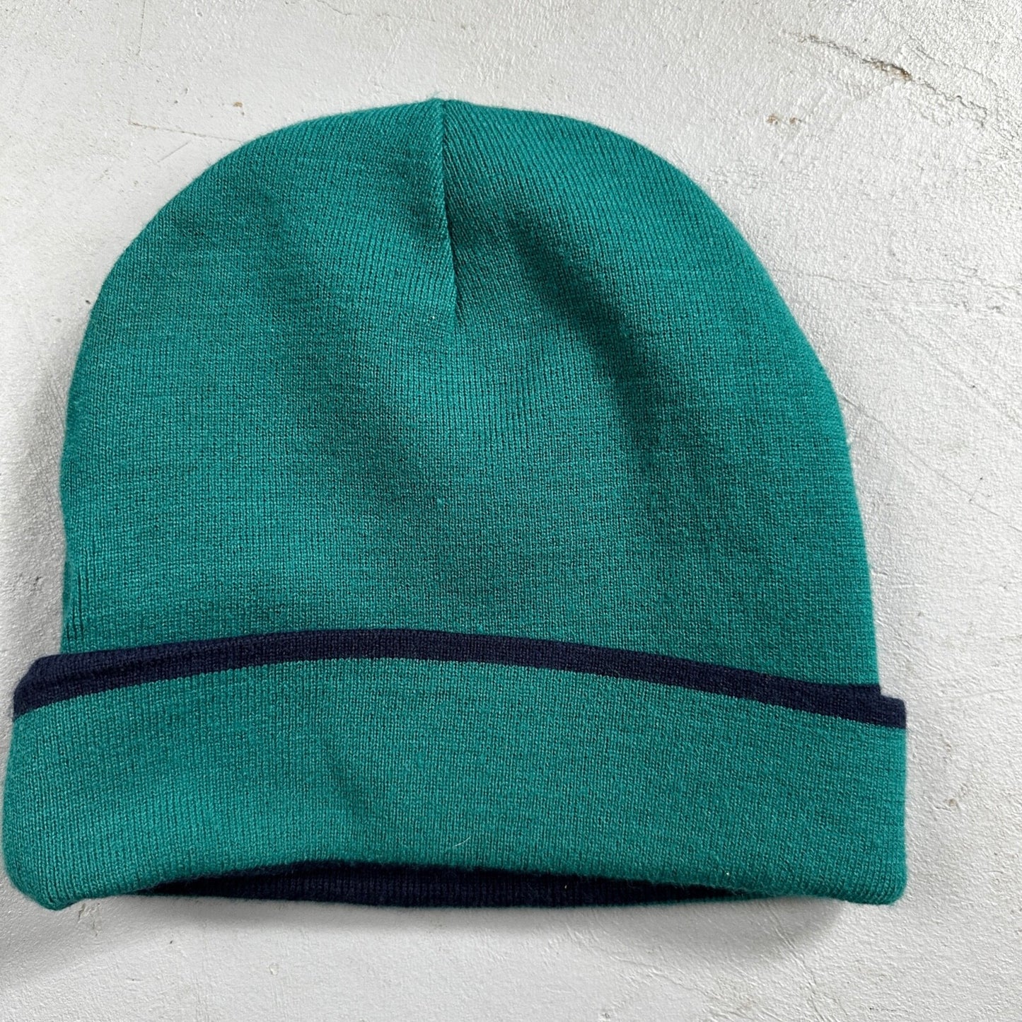 Nike VTG MLB Seattle Mariners LOGO Knit Skull Cap Beanie Hat 90s Double Sided