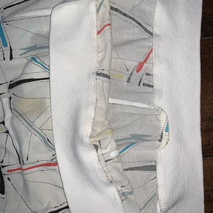 Jinny Jin Disco Vintage 70's Floral Shirt Sz L Retro Womens Top Blouse 80s Top