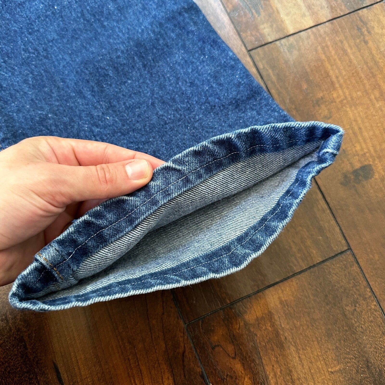 Levis 517 Vintage 80s USA Orange Tab Bootcut Flare Blue Jeans 36x33 Act 34x29