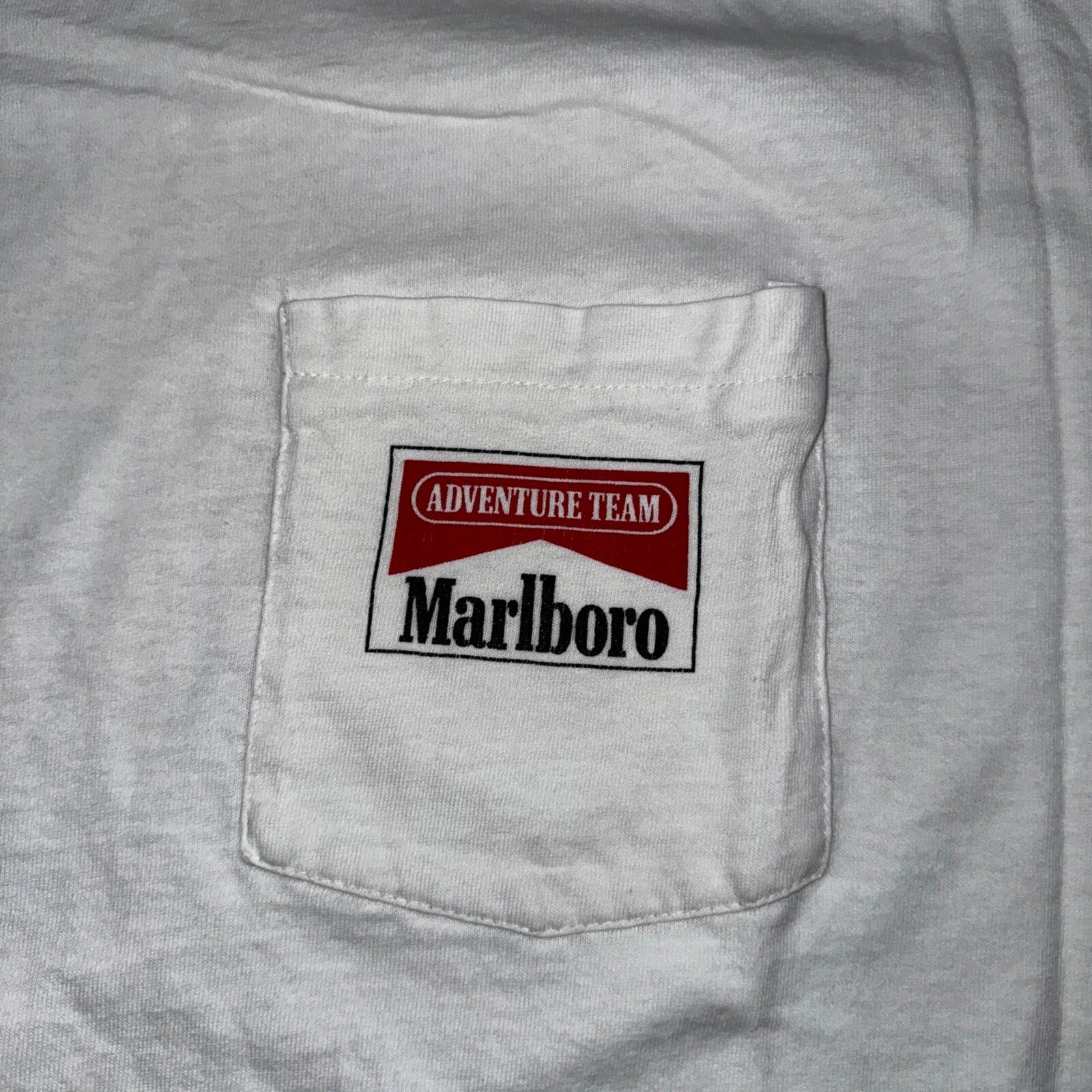 Vintage Marlboro Tee Shirt XL 90s Rafting Promo Single Stitch Sports Smoke