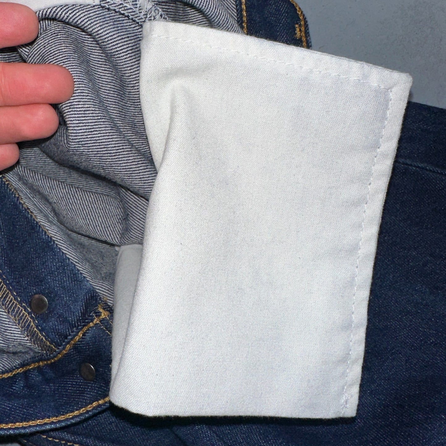 Levis 501 Vintage Y2K 90s XX Straight Leg Jeans Blue Dark Wash 36x40 Act 34x35