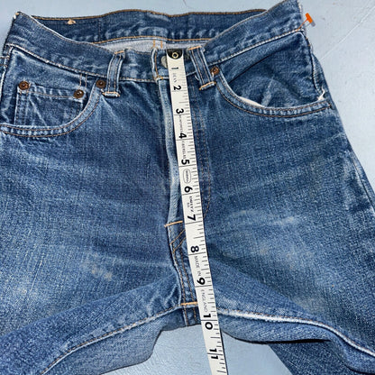 Levis 501 Big E Vintage 60s Redline Selvedge USA XX 1960s Jeans 66 Act 23x26