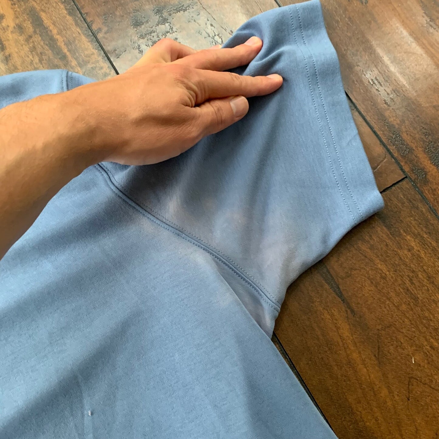 Robert Barakett T-Shirt Men XXL Short Sleeve Casual Pima Montreal Cotton Blue