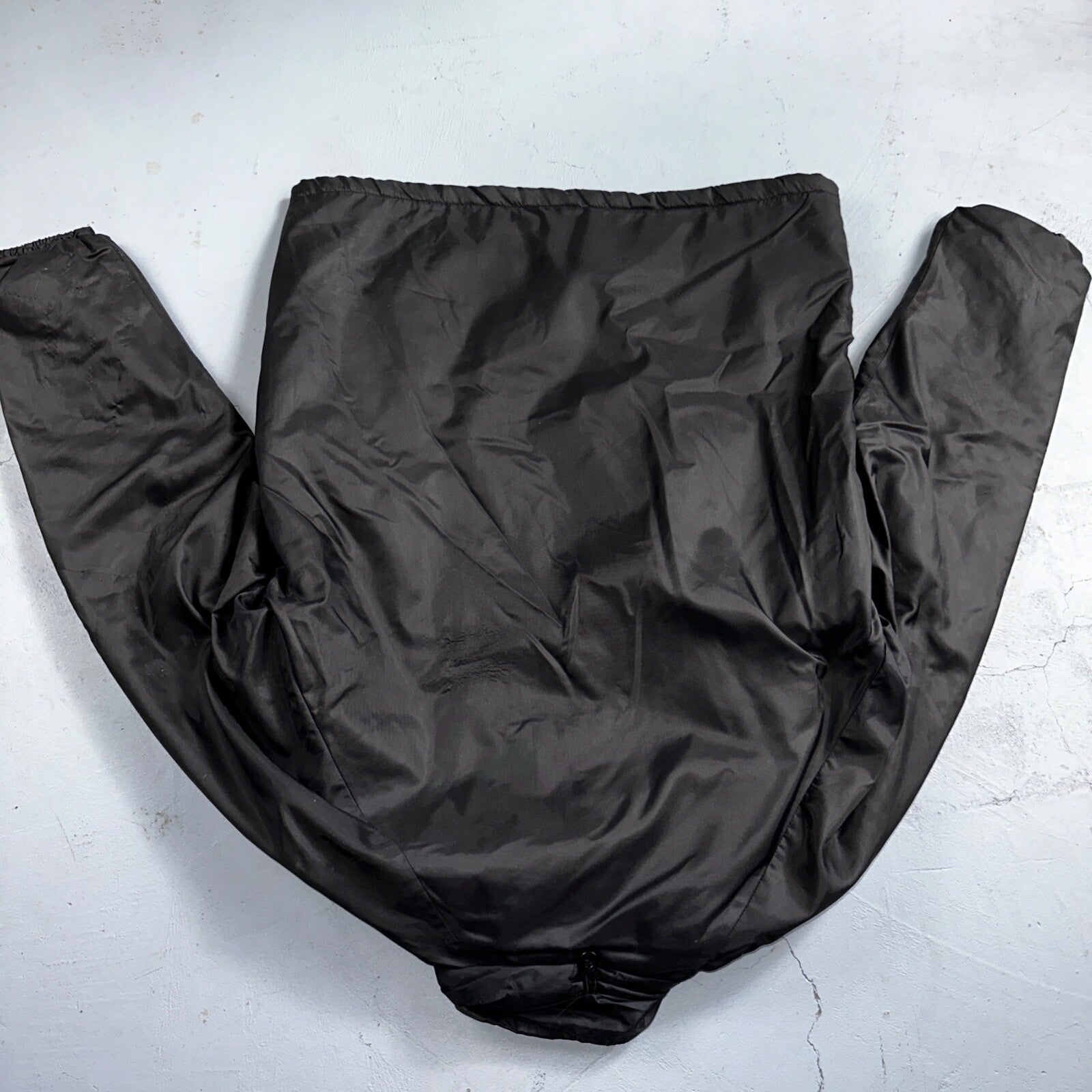 Champion Rare Vintage 70s Button Up Black Coach Windbreaker Lined Dallas Booster