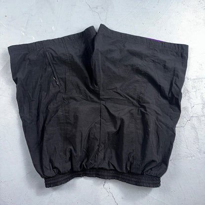 Nike ACG VTG Swim Trunk Mens M Black Cargo Pocket Outdoor Hiking Elastic 90s