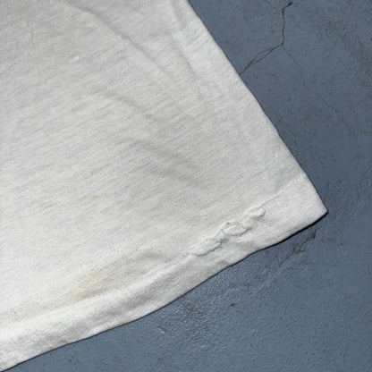 Round Butte Oregon 1970s VTG T Shirt 1978 Rockabilly Ringer Cars Hot Rod PDX Art