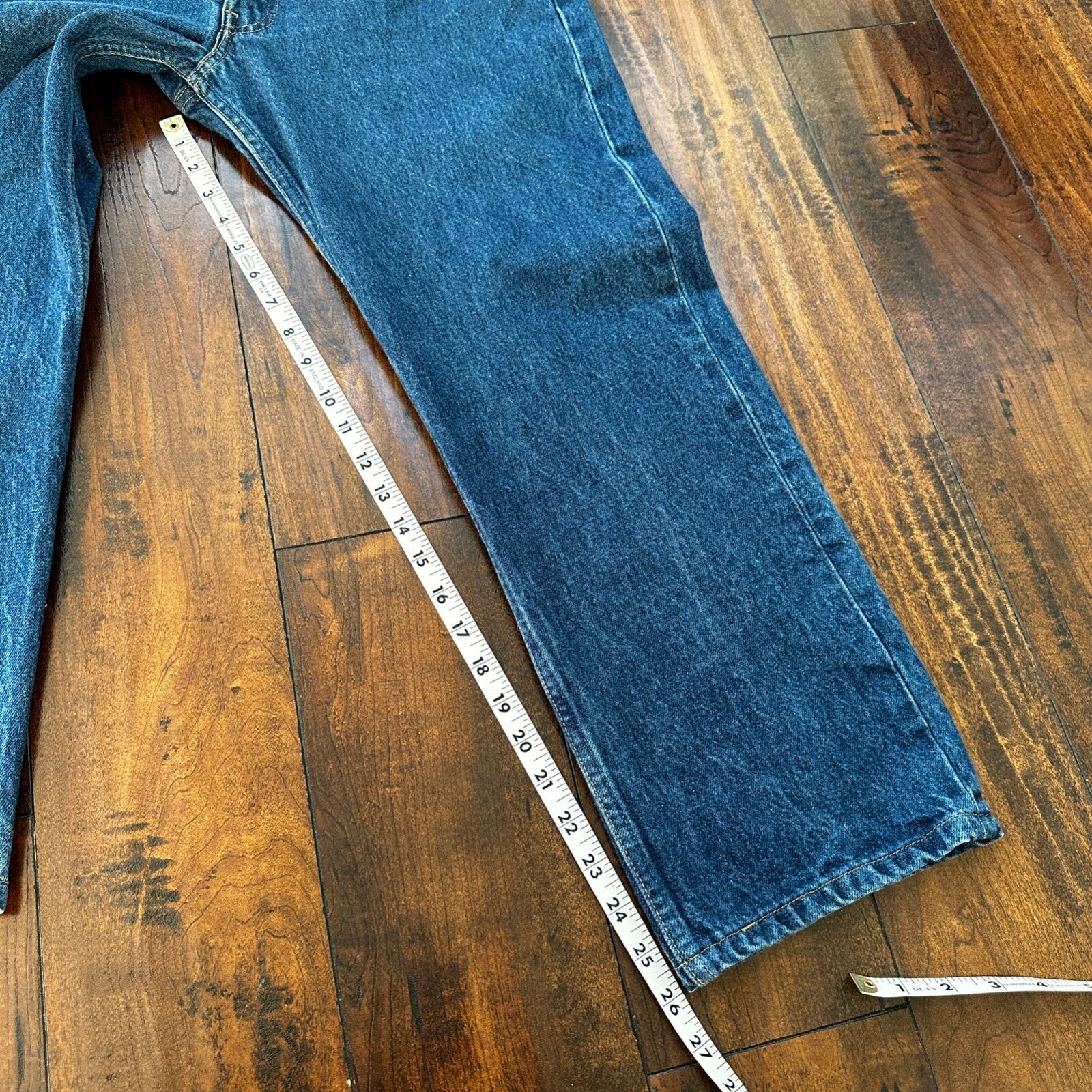 VTG Levis 501 XX Button Fly 90s USA Jeans Denim Straight Capri 34x30 Act 31x26