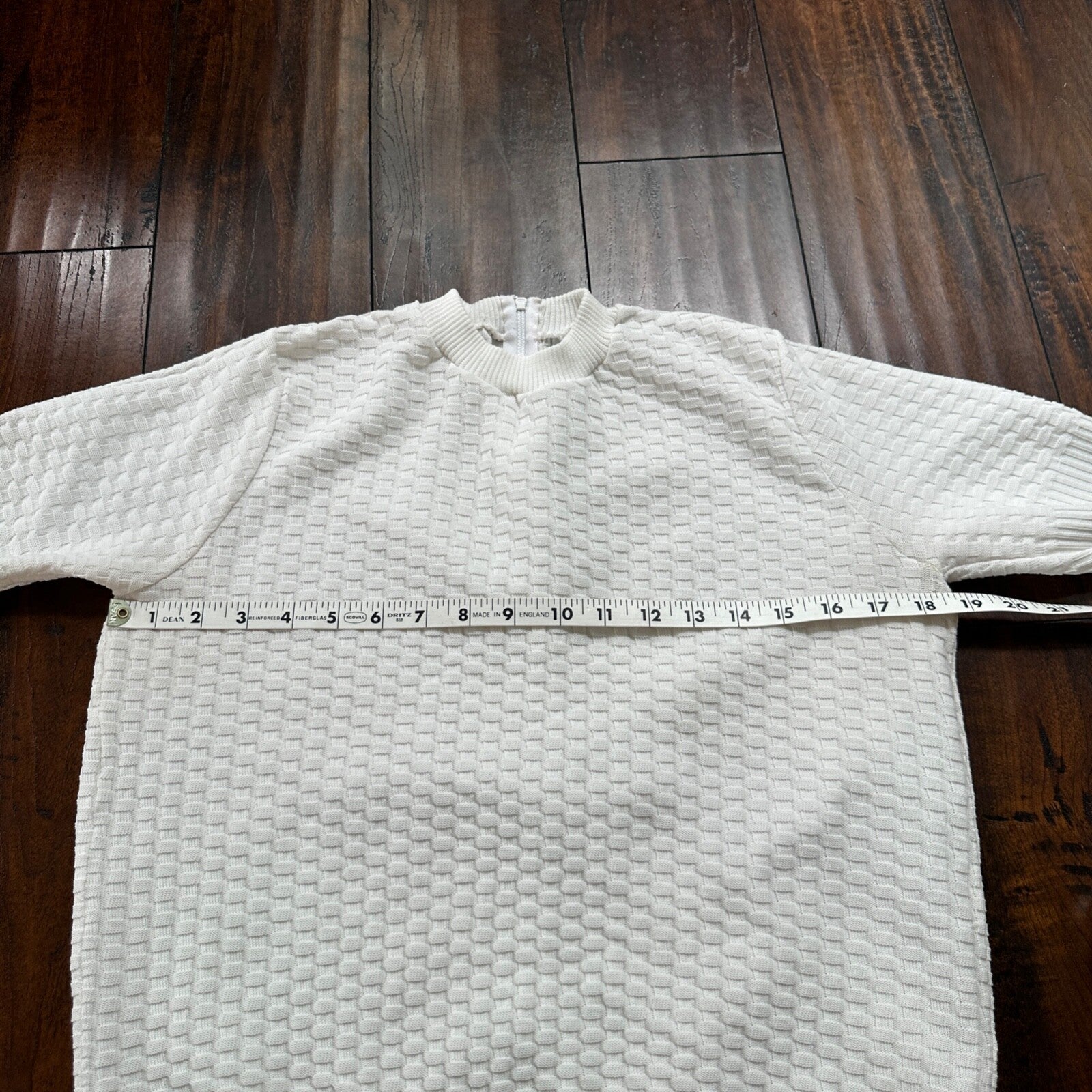 VTG 80s Cuddle Knit USA Women Sweater 100% Cotton Short Sleeve M