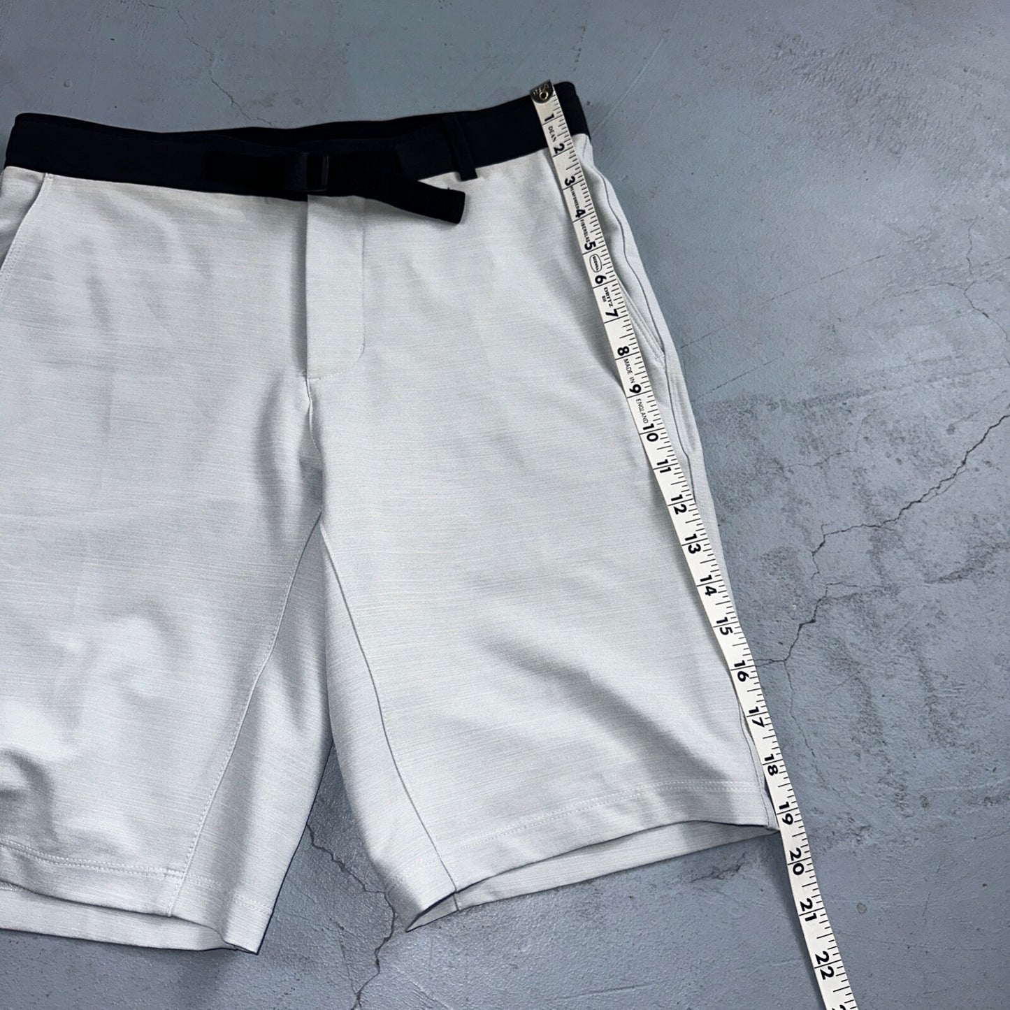 Nike Mens Golf Athletic Gym 28 Muscle Shorts Dri Fit Gray Gym Sports Small