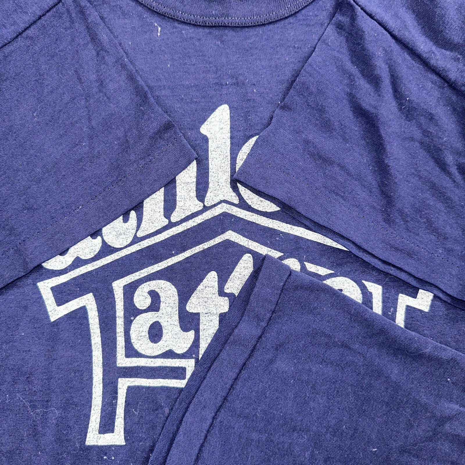 Athletic Attic 70s Eugene Oregon VTG T Shirt Single Stitch Russell Athletic Run