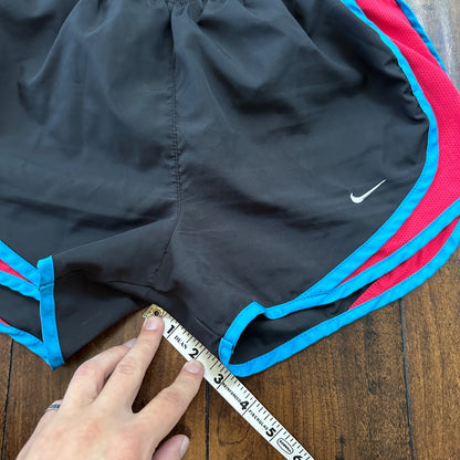 Nike Women's Size XS Sweat Shorts Dri Fit Gym Run Black Regular Polyester