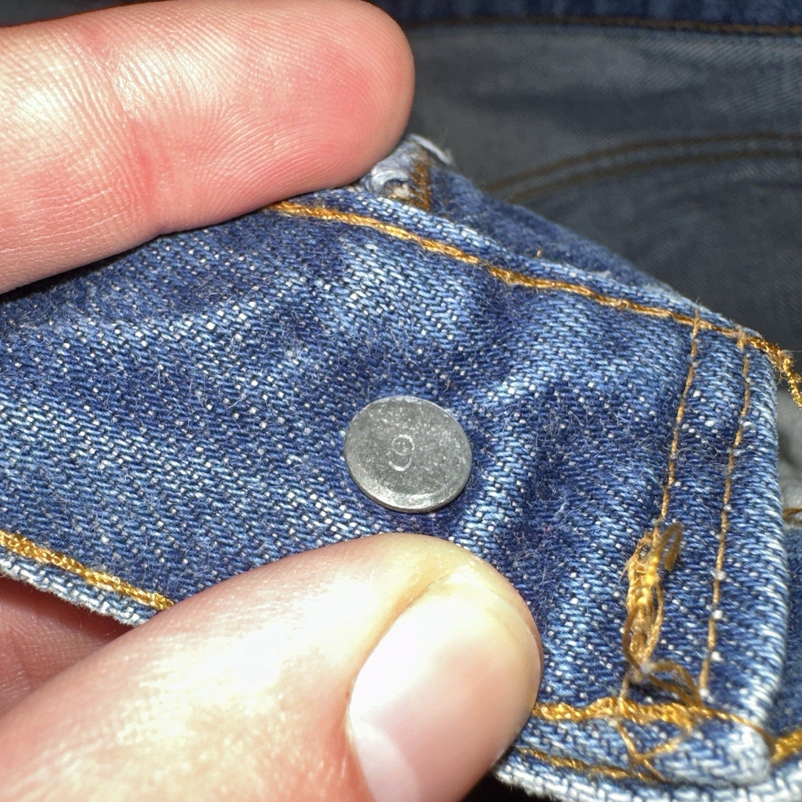 Levis 501 Vintage 80s Redline Selvedge USA XX Jeans Med Wash 34x34 Act 31x31