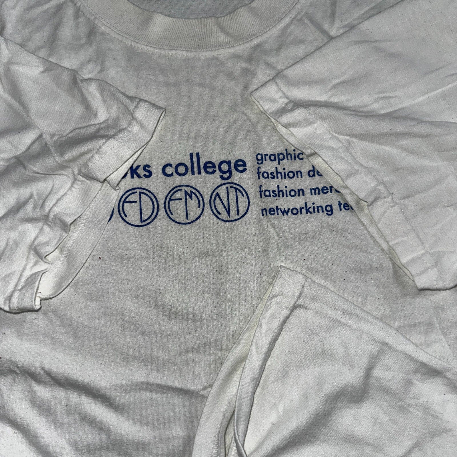 Brooks College Graphic Design VTG T Shirt Fashion Hanes L Promo University BC