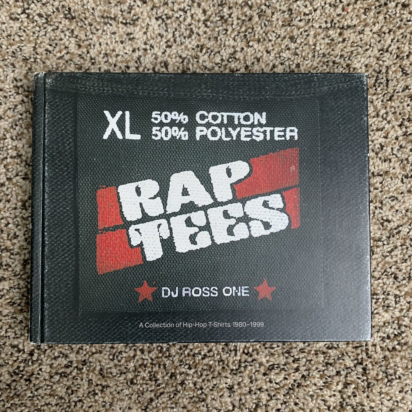 Rap Tees: A Collection of Hip Hop T-Shirts 1980-2000 BOOK by DJ Ross One Vintage
