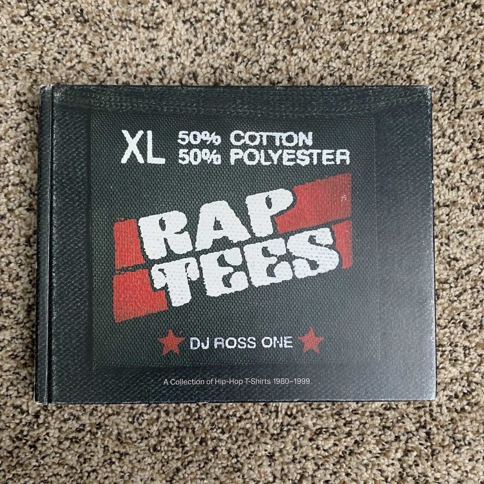 Rap Tees: A Collection of Hip Hop T-Shirts 1980-2000 BOOK by DJ Ross One Vintage