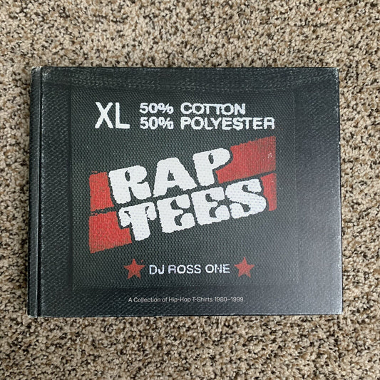 Rap Tees: A Collection of Hip Hop T-Shirts 1980-2000 BOOK by DJ Ross One Vintage